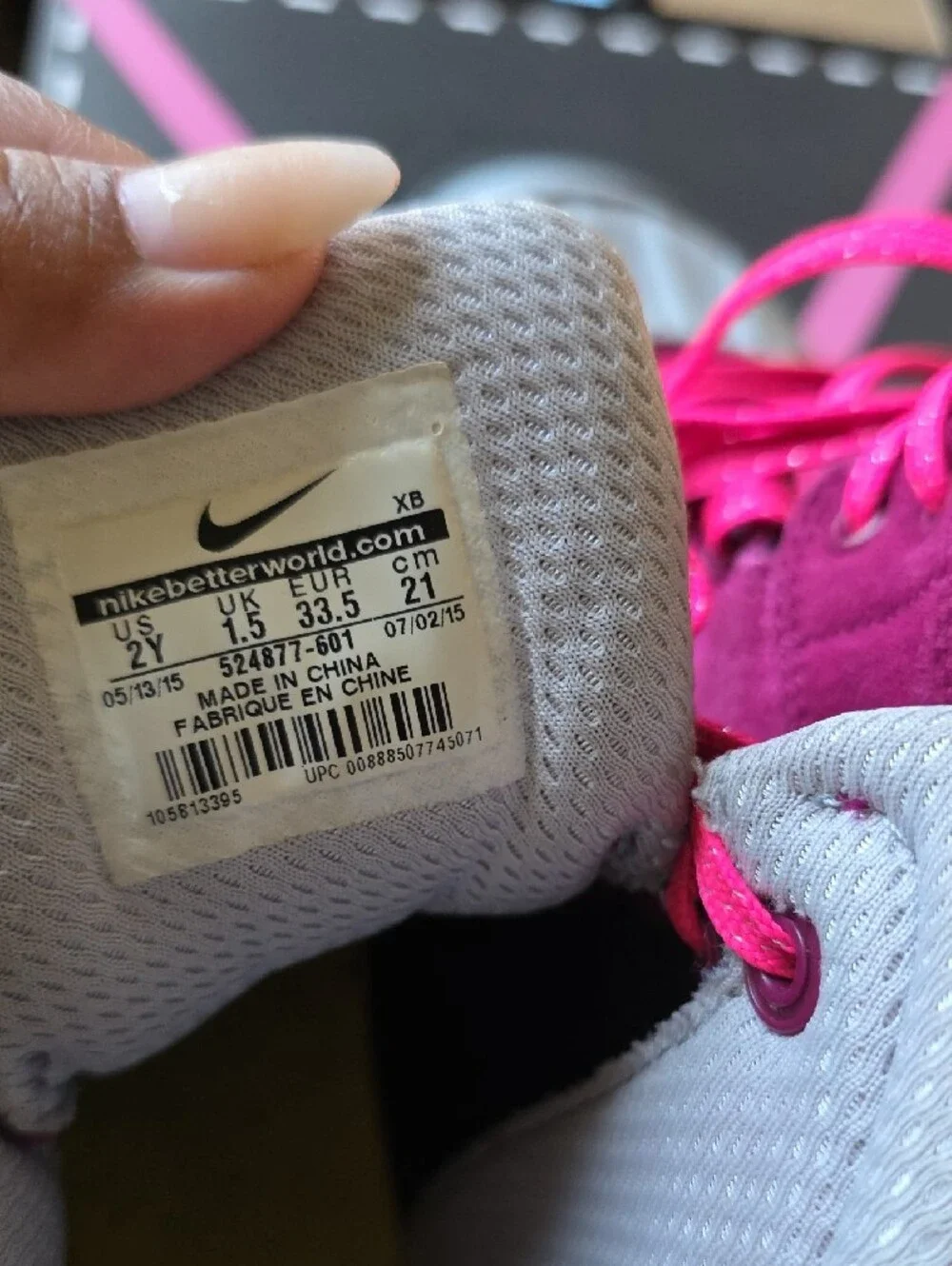 Nike ACG Kids Hot Pink and Gray Rain & Snow Boots